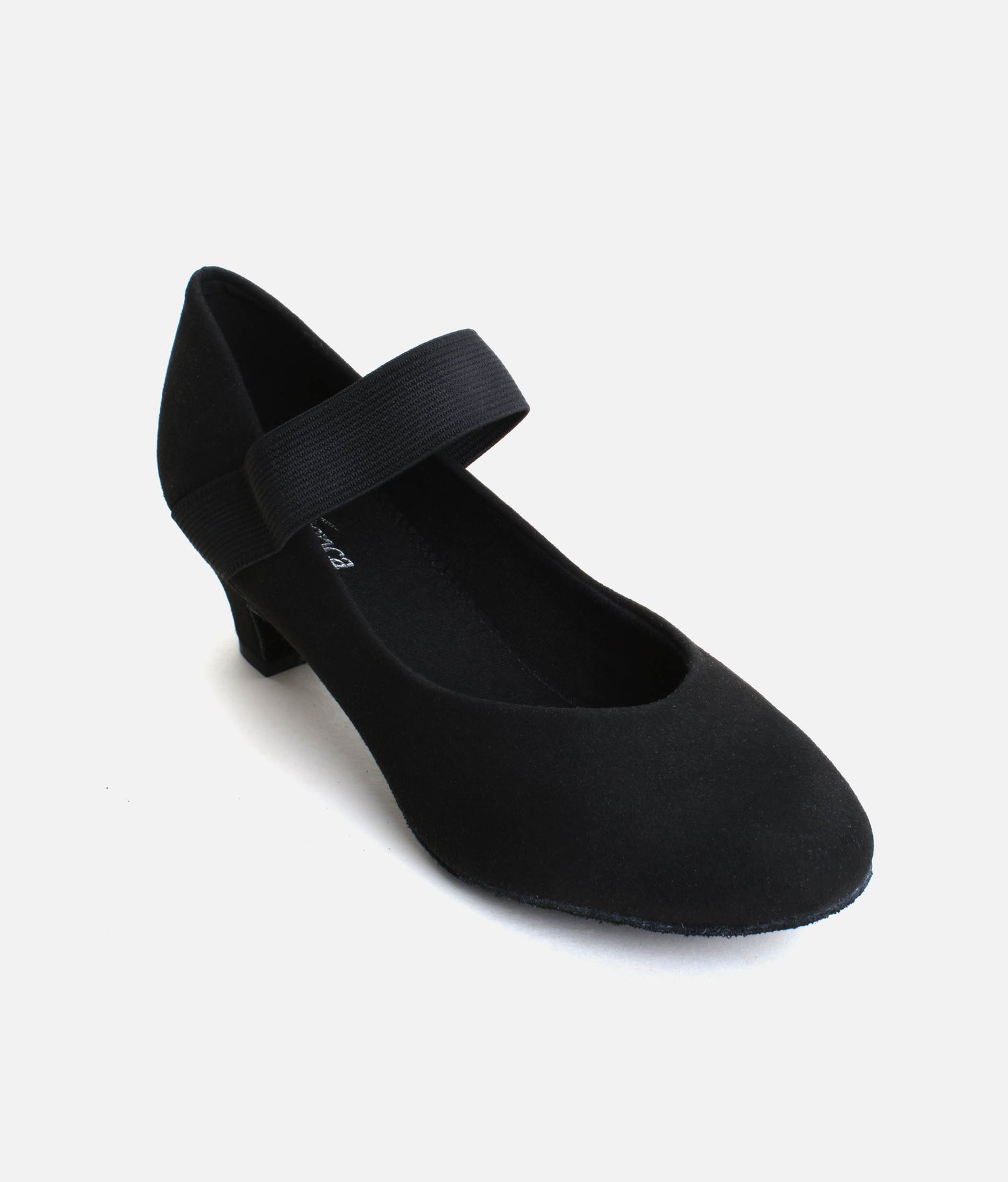 Low Heel Ballroom & Practice Dance Shoes - Black | BL184