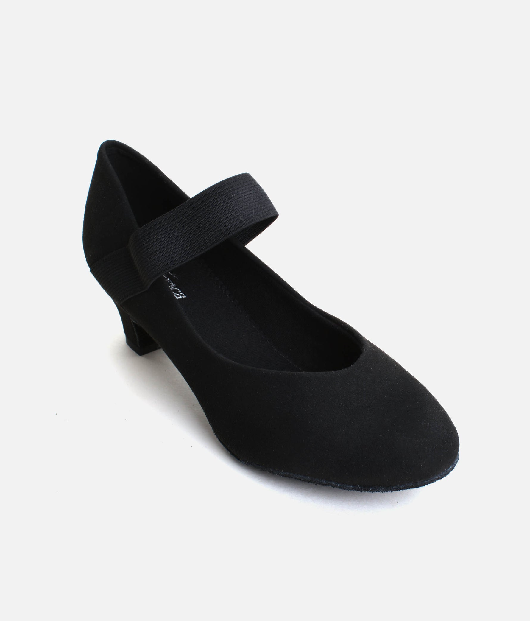 Low Heel Ballroom & Practice Dance Shoes - Black | BL184