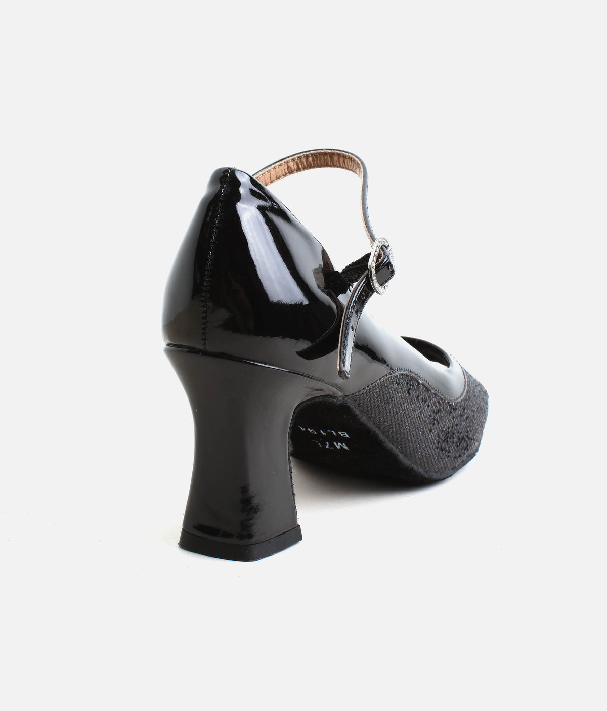 Ballroom Dance Shoes 2.5” Flared Heel - Peep Toe Design | BL194 