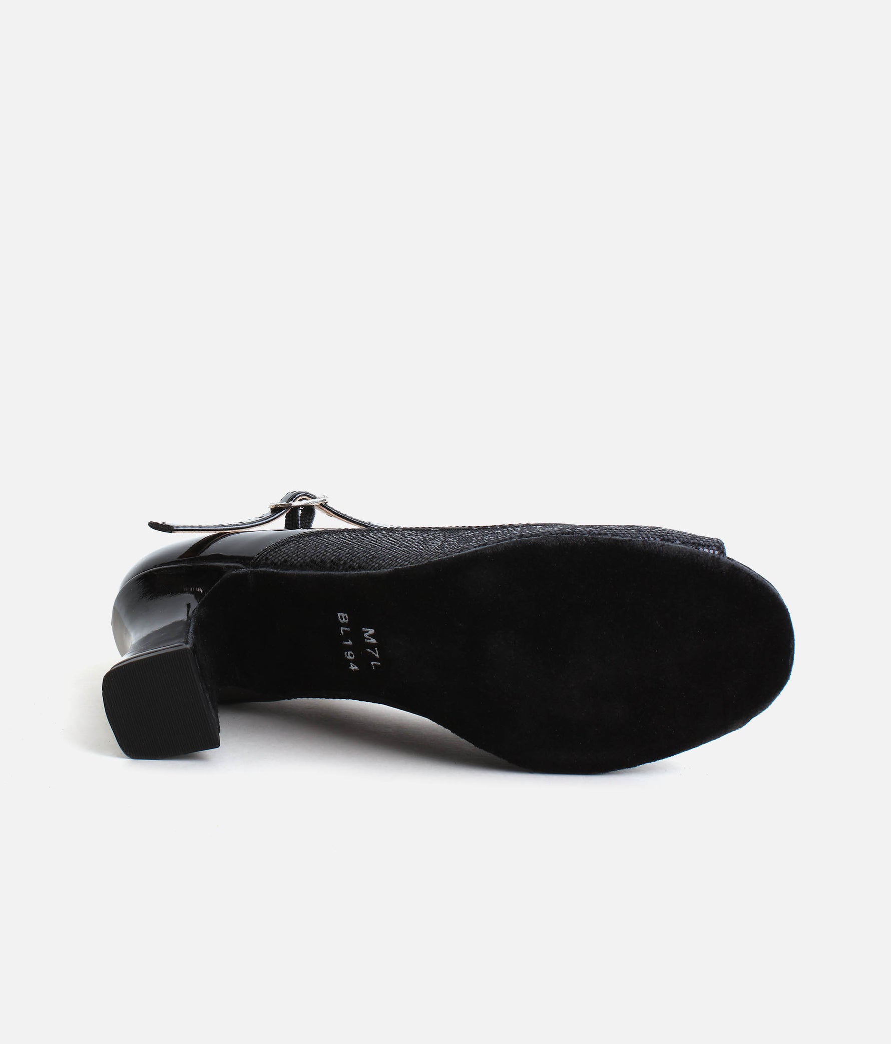 Ballroom Dance Shoes 2.5” Flared Heel - Peep Toe Design | BL194 