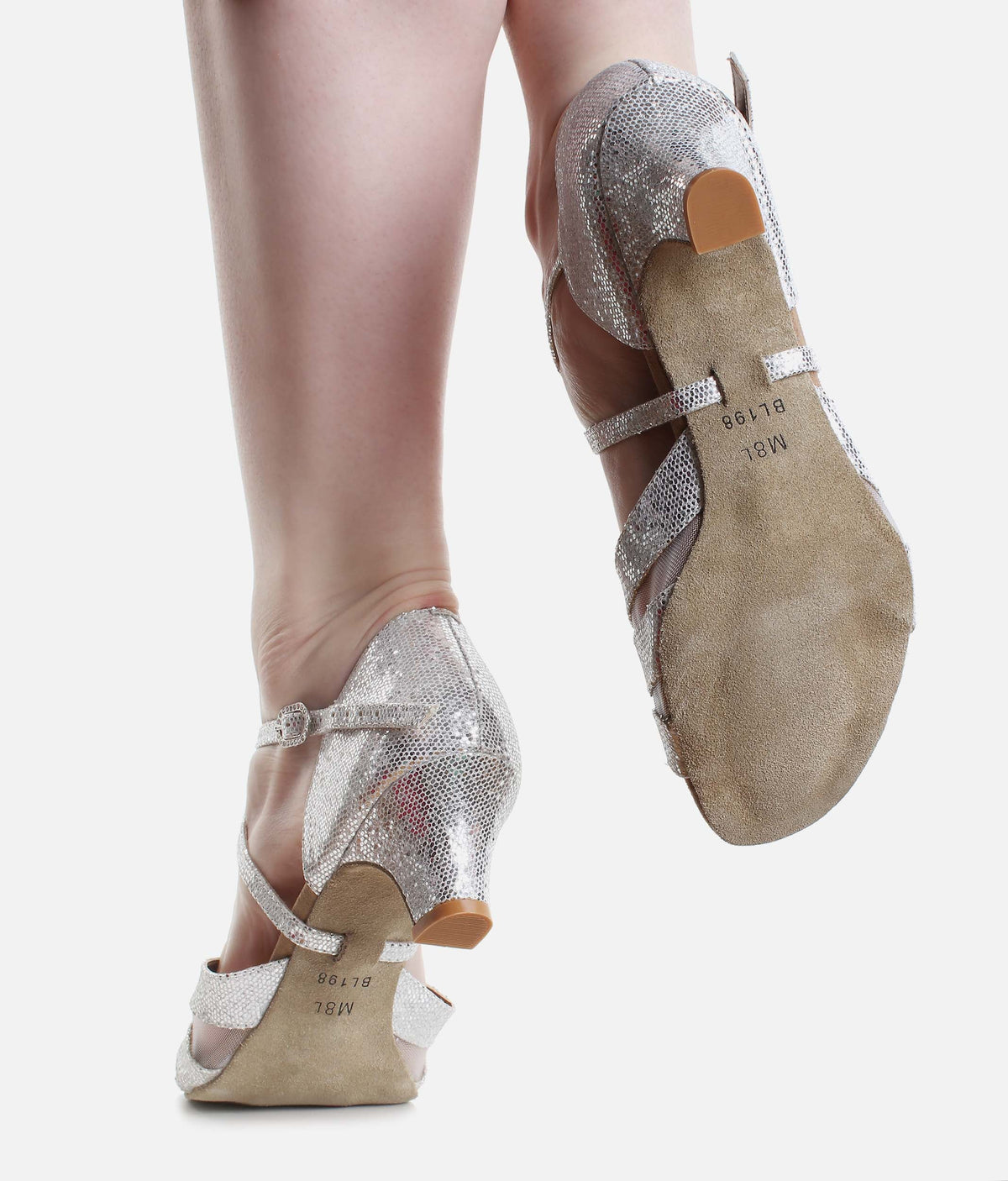 Low Heeled Ballroom Sandal - BL 198 