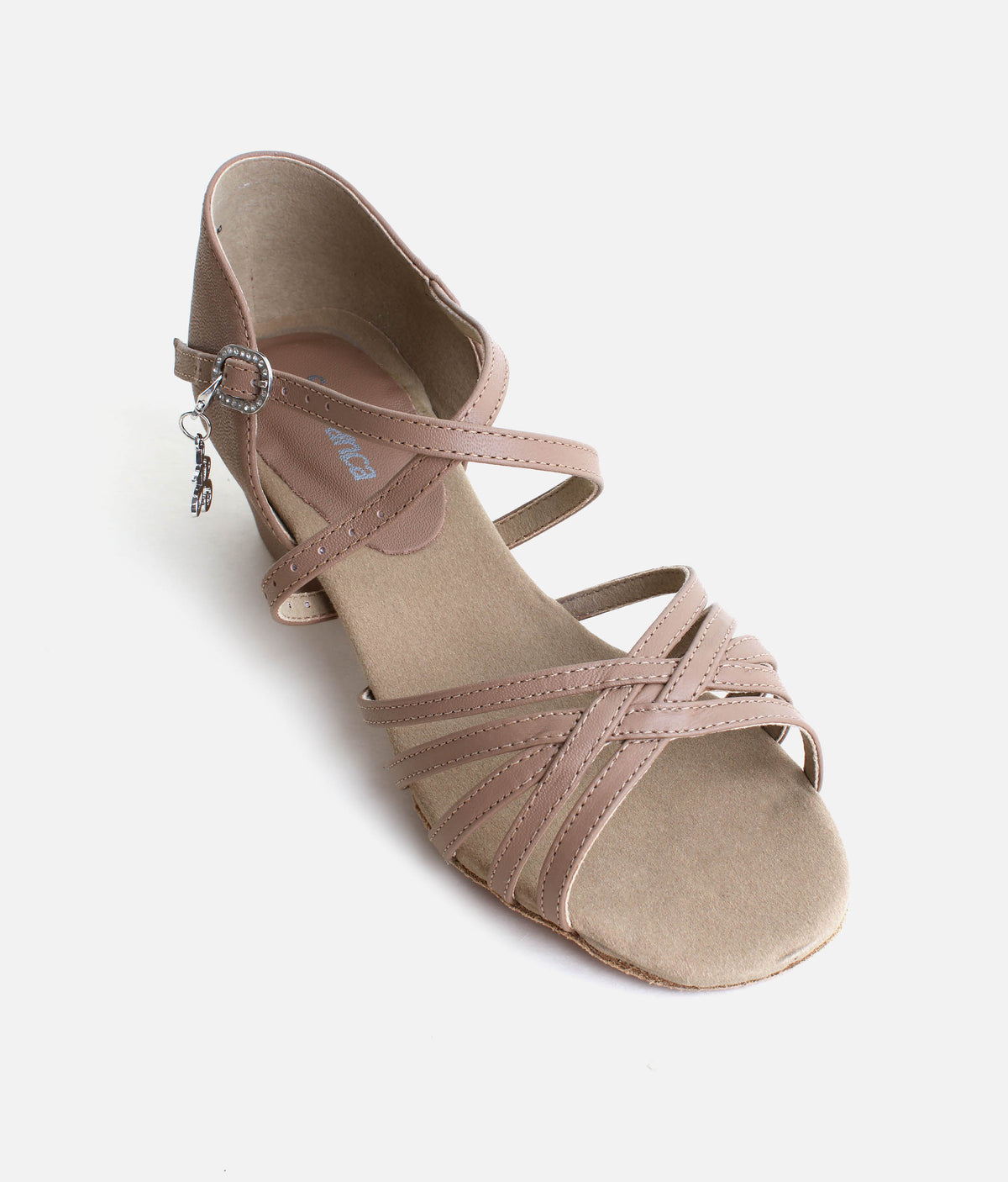 Leather Latin Dance Shoe, Low Heel Hybrid Sole | BL301 MAMBO 