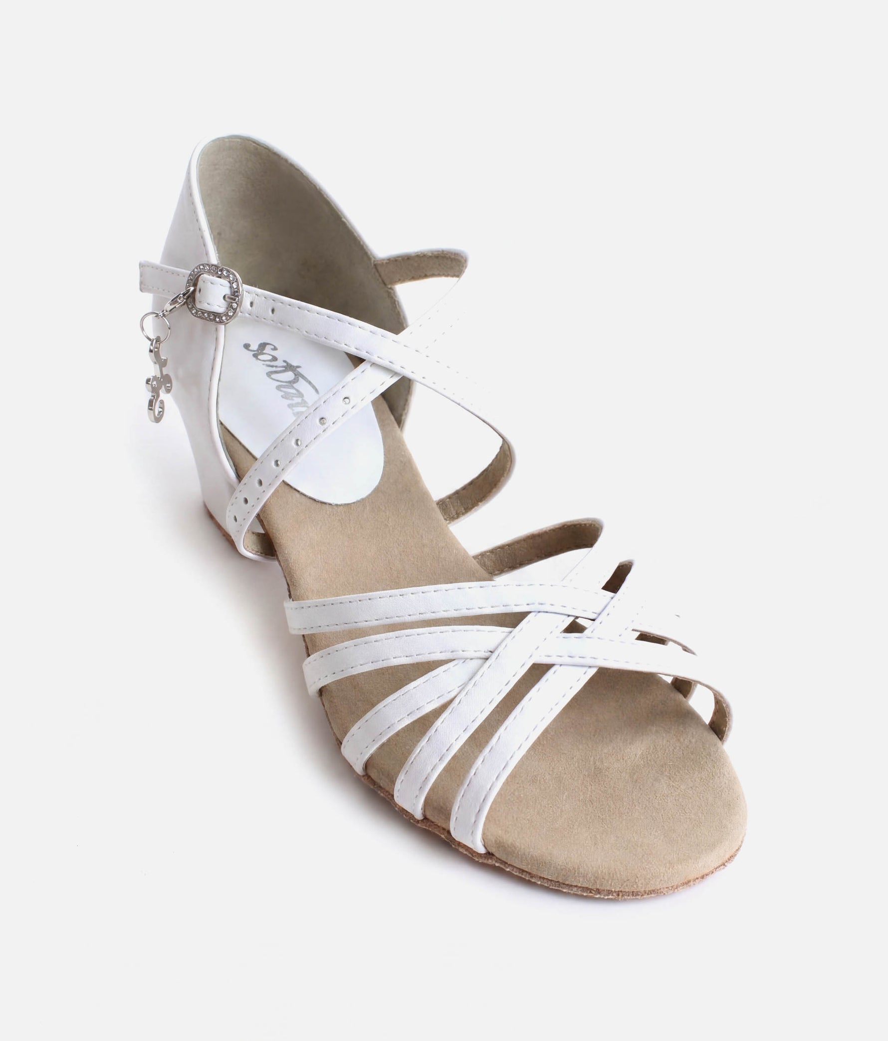 Beginner Latin Dance Shoes, Hybrid Duo Sole, Low Heel | BL300 MAMBO 