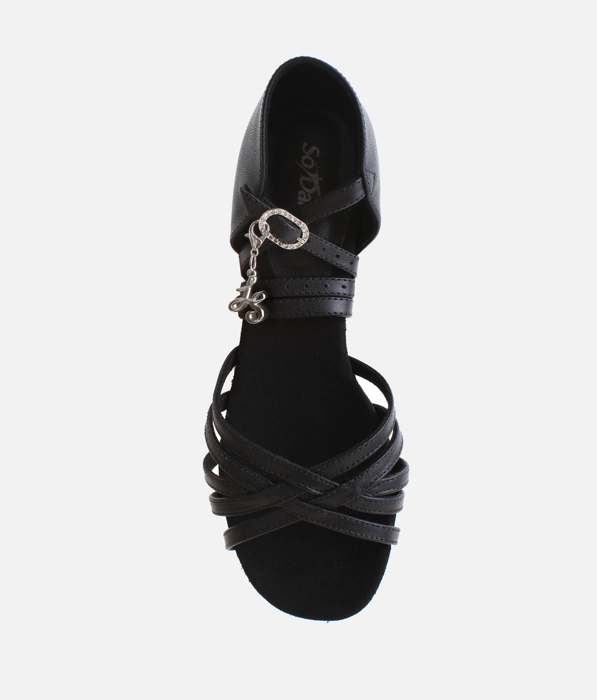 Leather Latin Dance Shoe, Low Heel Hybrid Sole | BL301 MAMBO 
