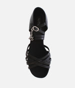 Leather Latin Dance Shoe, Low Heel Hybrid Sole | BL301 MAMBO 