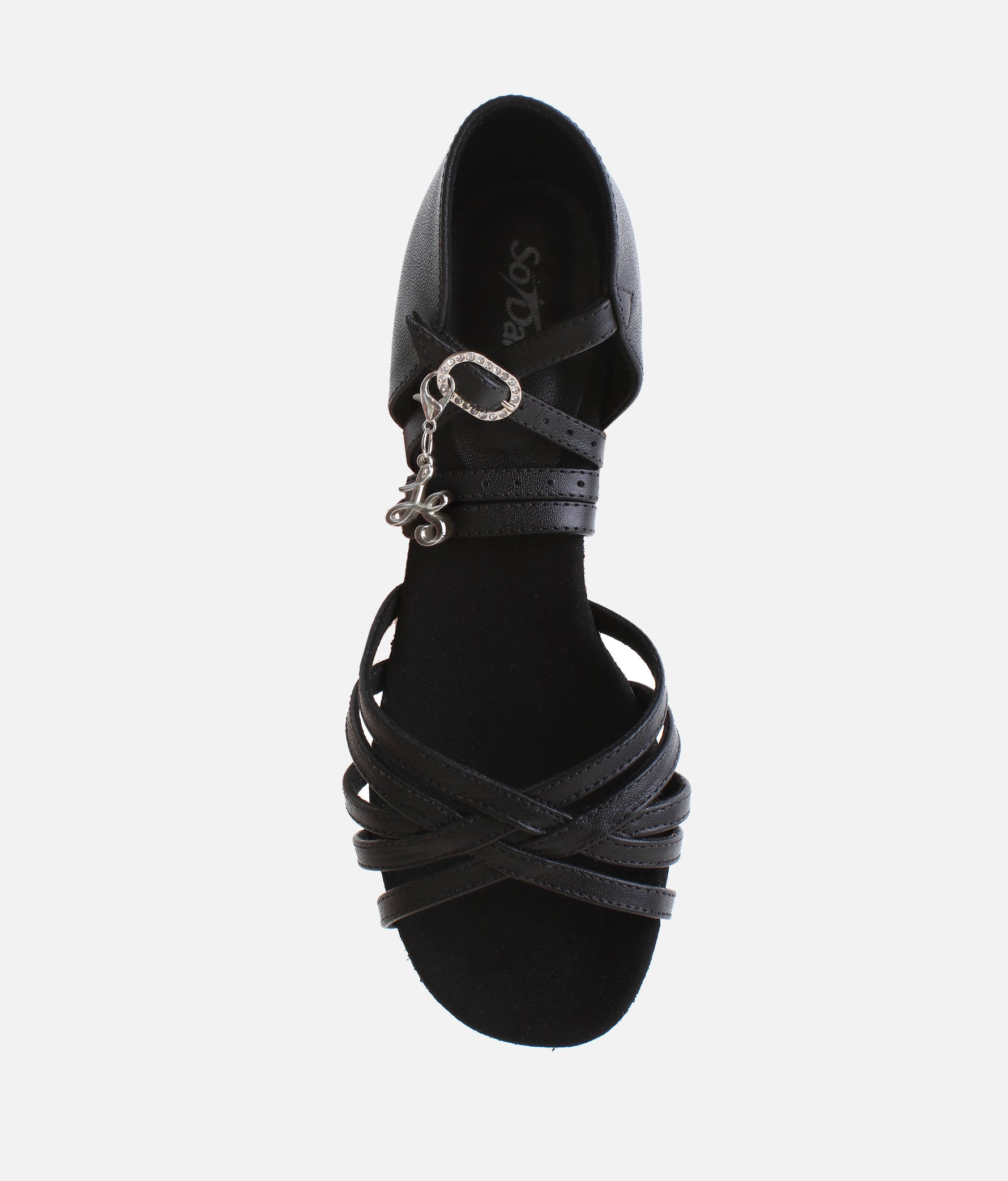 Leather Latin Dance Shoe, Low Heel Hybrid Sole | BL301 MAMBO 