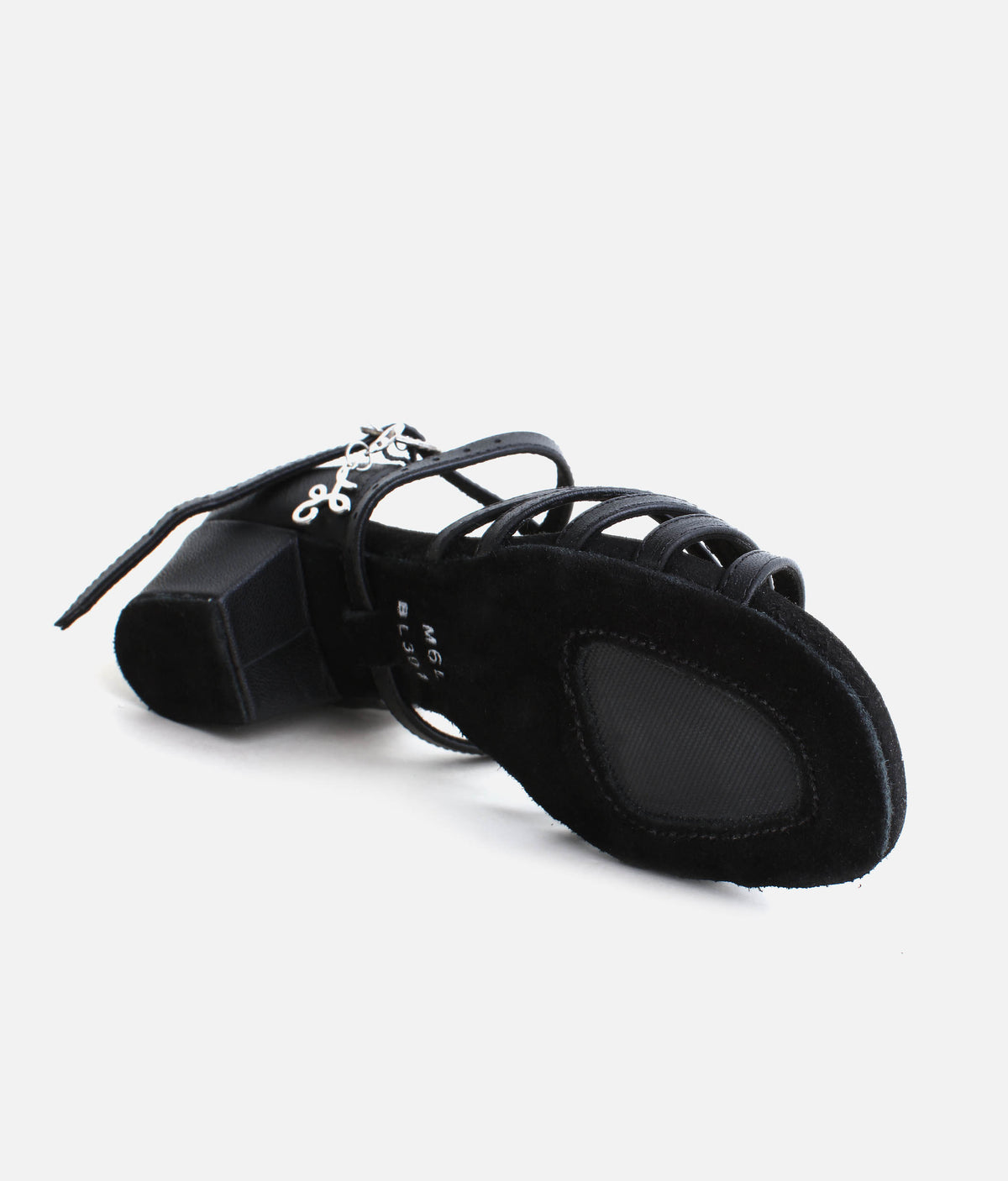 Leather Latin Dance Shoe, Low Heel Hybrid Sole | BL301 MAMBO 