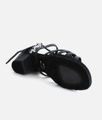 Leather Latin Dance Shoe, Low Heel Hybrid Sole | BL301 MAMBO 