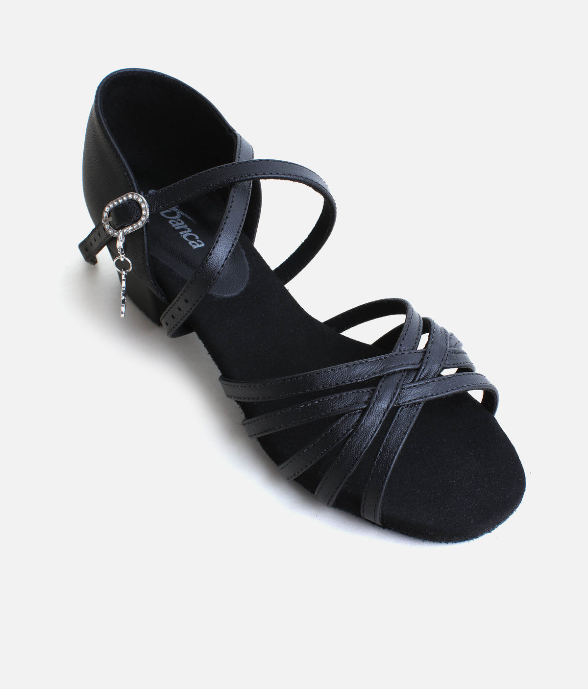 Leather Latin Dance Shoe, Low Heel Hybrid Sole | BL301 MAMBO 