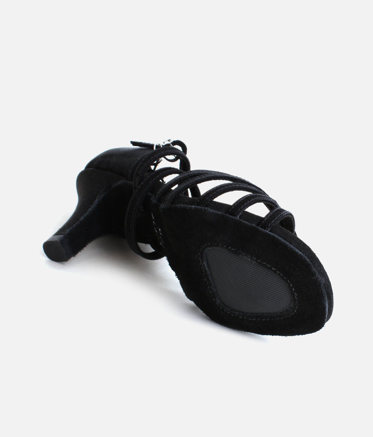 Satin Latin Dance Sandals with Hybrid Sole | BL304 CHA CHA