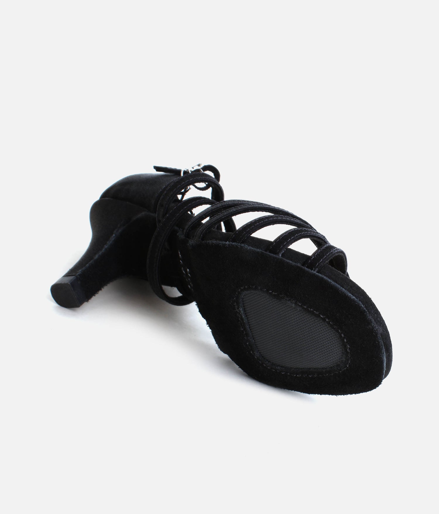 Satin Latin Dance Sandals with Hybrid Sole | BL304 CHA CHA