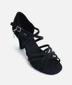 Satin Latin Dance Sandals with Hybrid Sole | BL304 CHA CHA