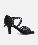 Latin Dance Sandals, 3” Heel with Hybrid Sole | BL305 CHA CHA 