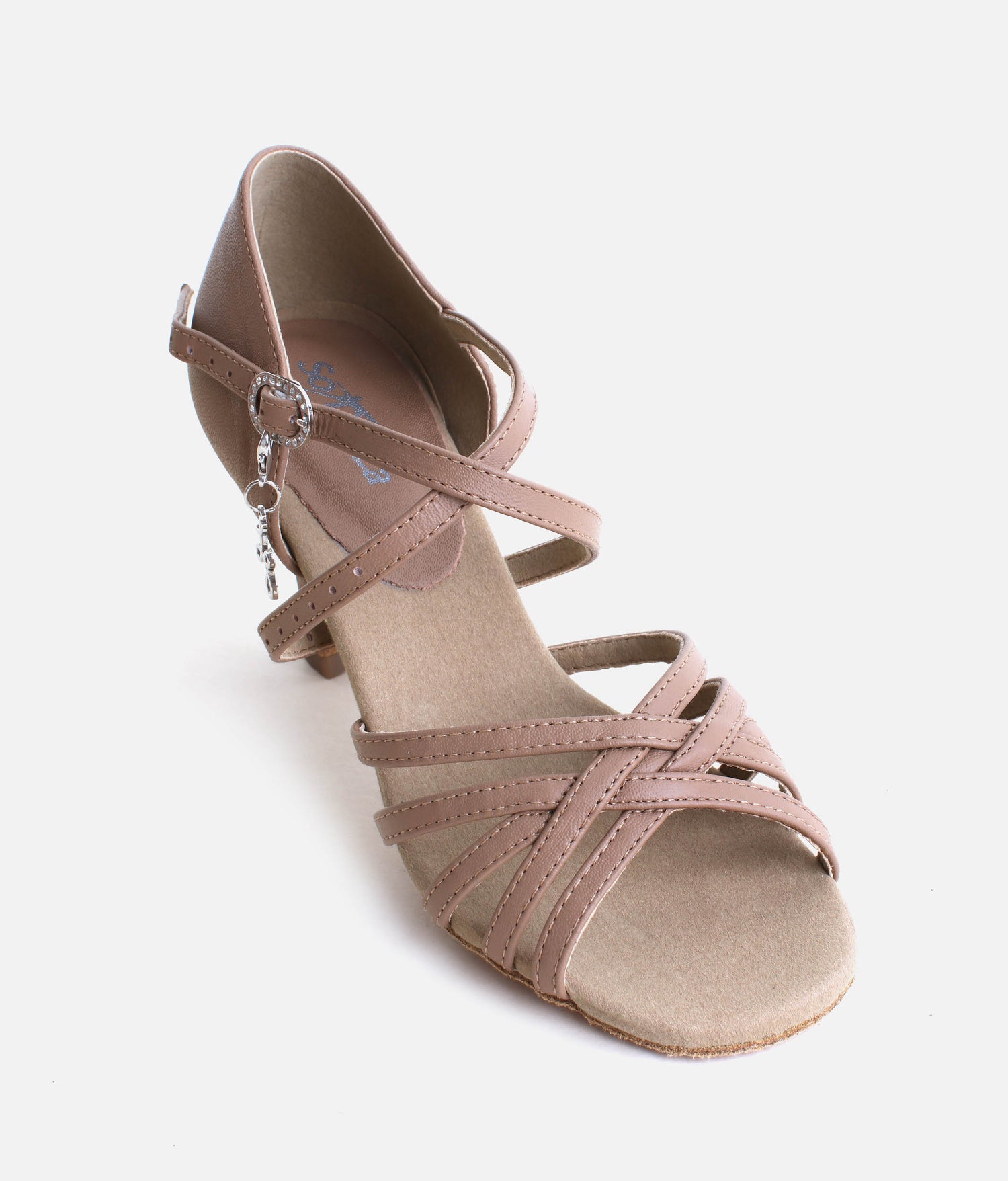 Latin Dance Sandals, 3” Heel with Hybrid Sole | BL305 CHA CHA 