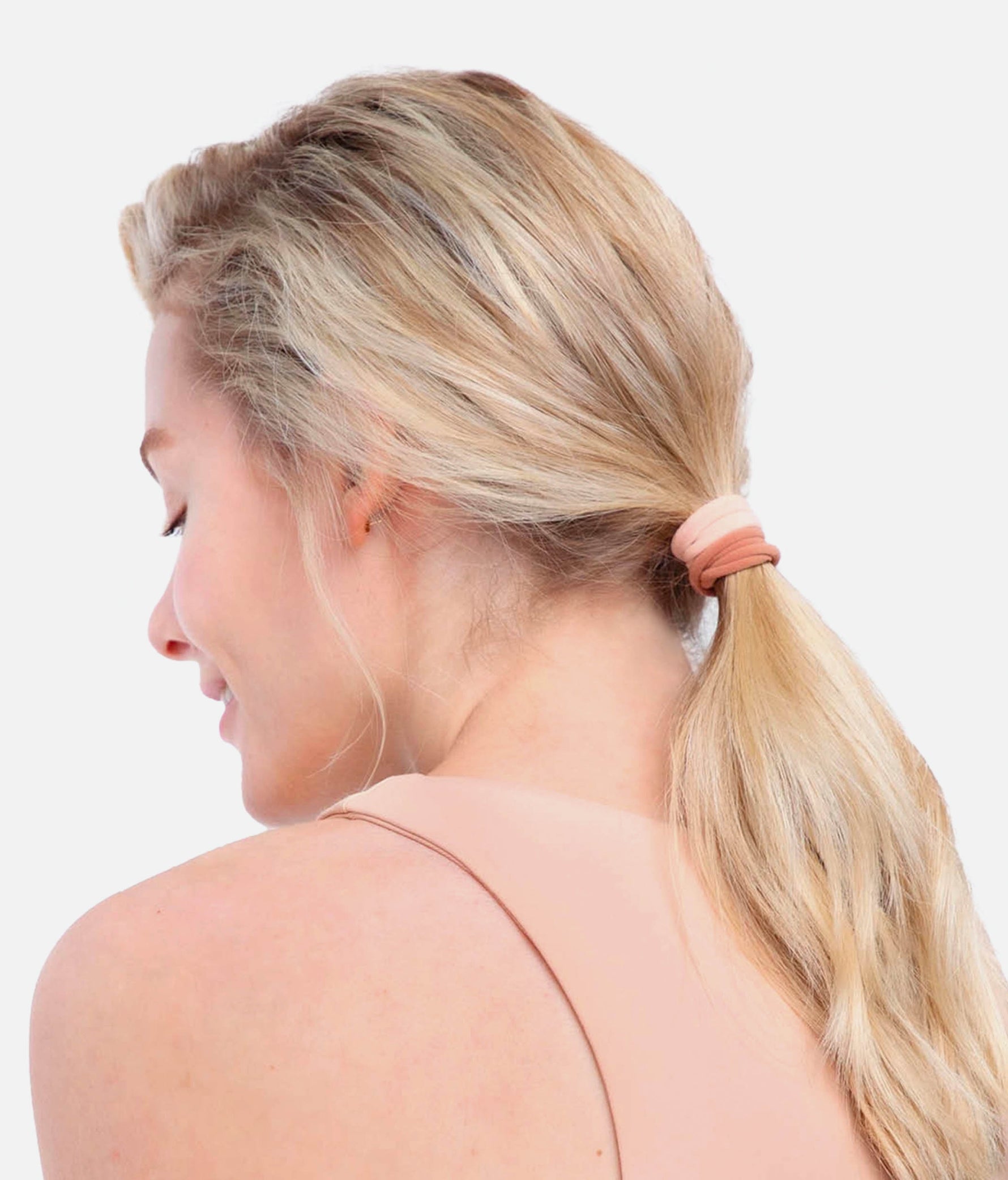 Recycled Nylon Hair Elastics – Soft, Strong & Stylish 