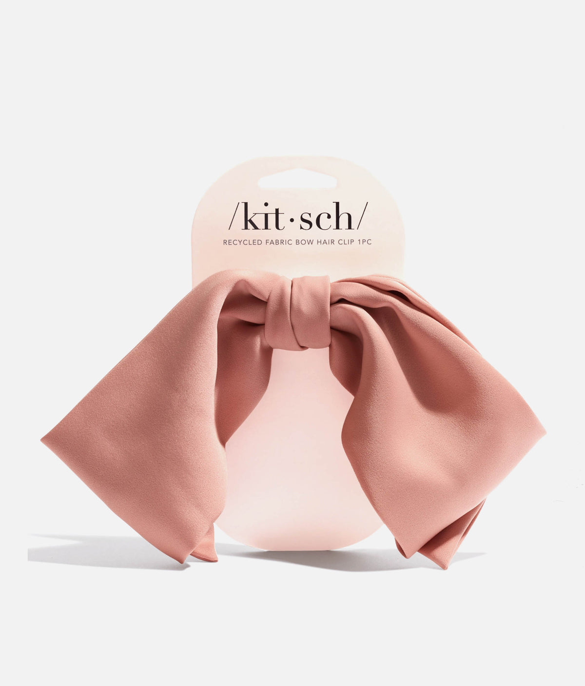 Recycled Fabric Oversized Bow Hair Clip – Elegant & Eco-Friendly 