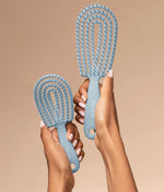 Mini Haze Blue Detangling Flexi Brush
