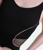 Tank Strap Leotard, Sleek Scoop Neckline - BY03 