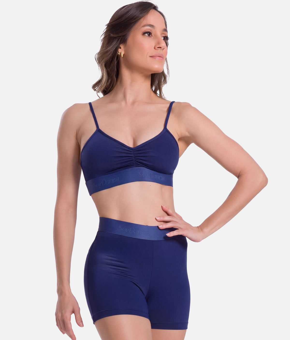 Ruched Front Dance Bra | BY103 
