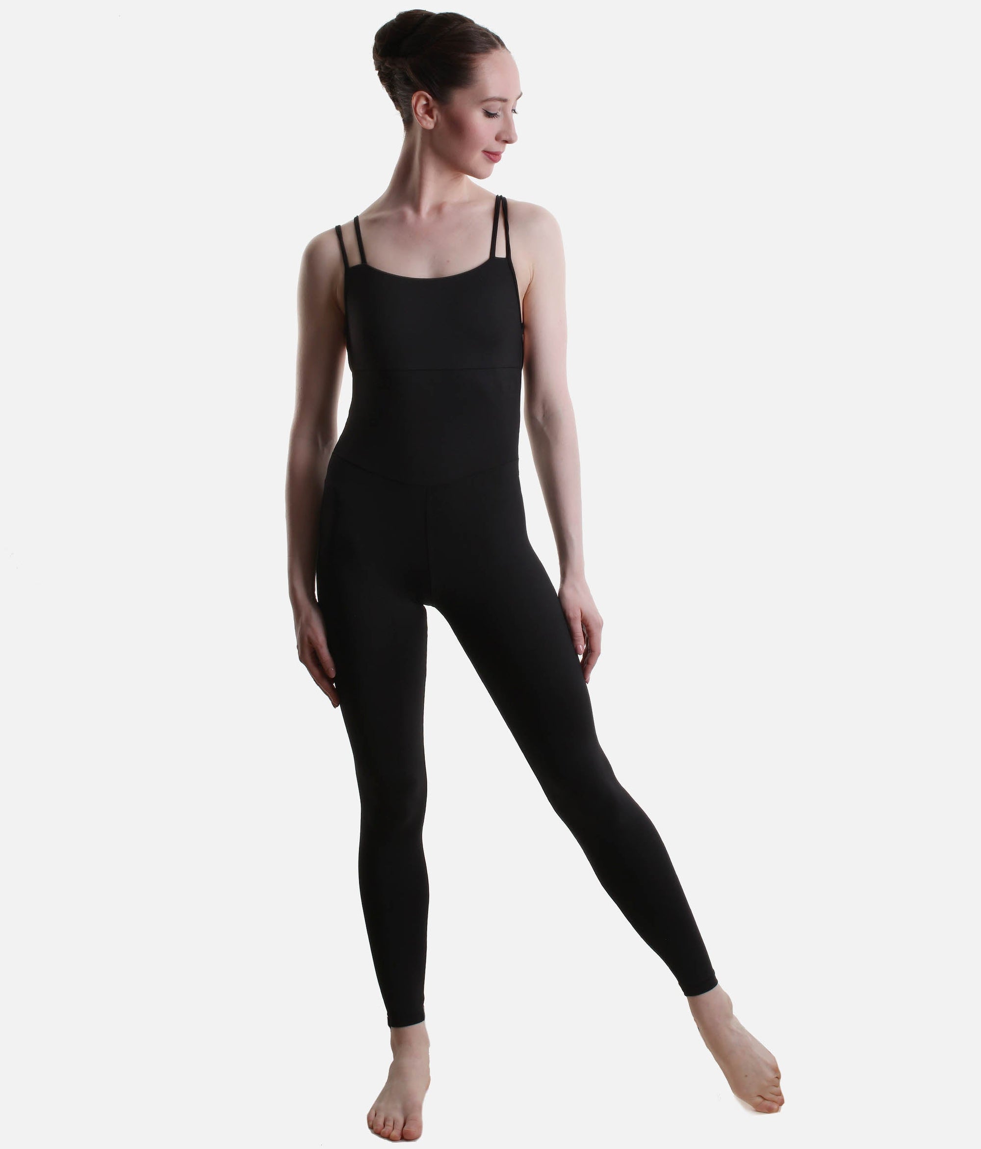 Dance Catsuit, Flattering Strappy Back Unitard - BY23