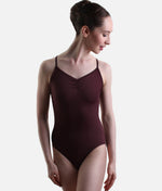 LUCILIA Camisole Ballet Leotard with Mesh Cross Back - BY63 