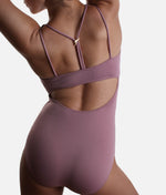 YOHANA Camisole V-Neck Leotard, Open Back Ballet Leotard | BY73 