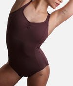 YOHANA Camisole V-Neck Leotard, Open Back Ballet Leotard | BY73 