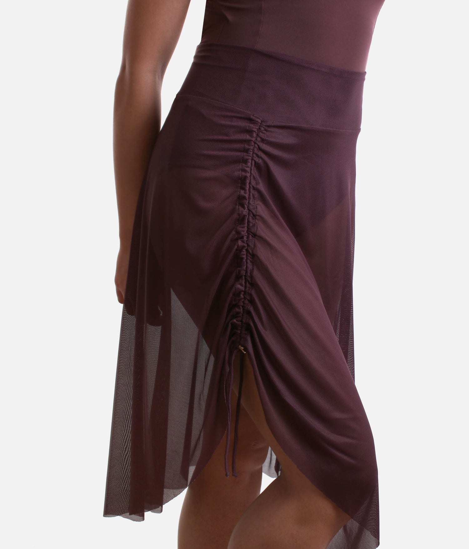 ALICIA Mesh Pull-On Ballet Skirt, Women’s Dance Skirt | BY75 