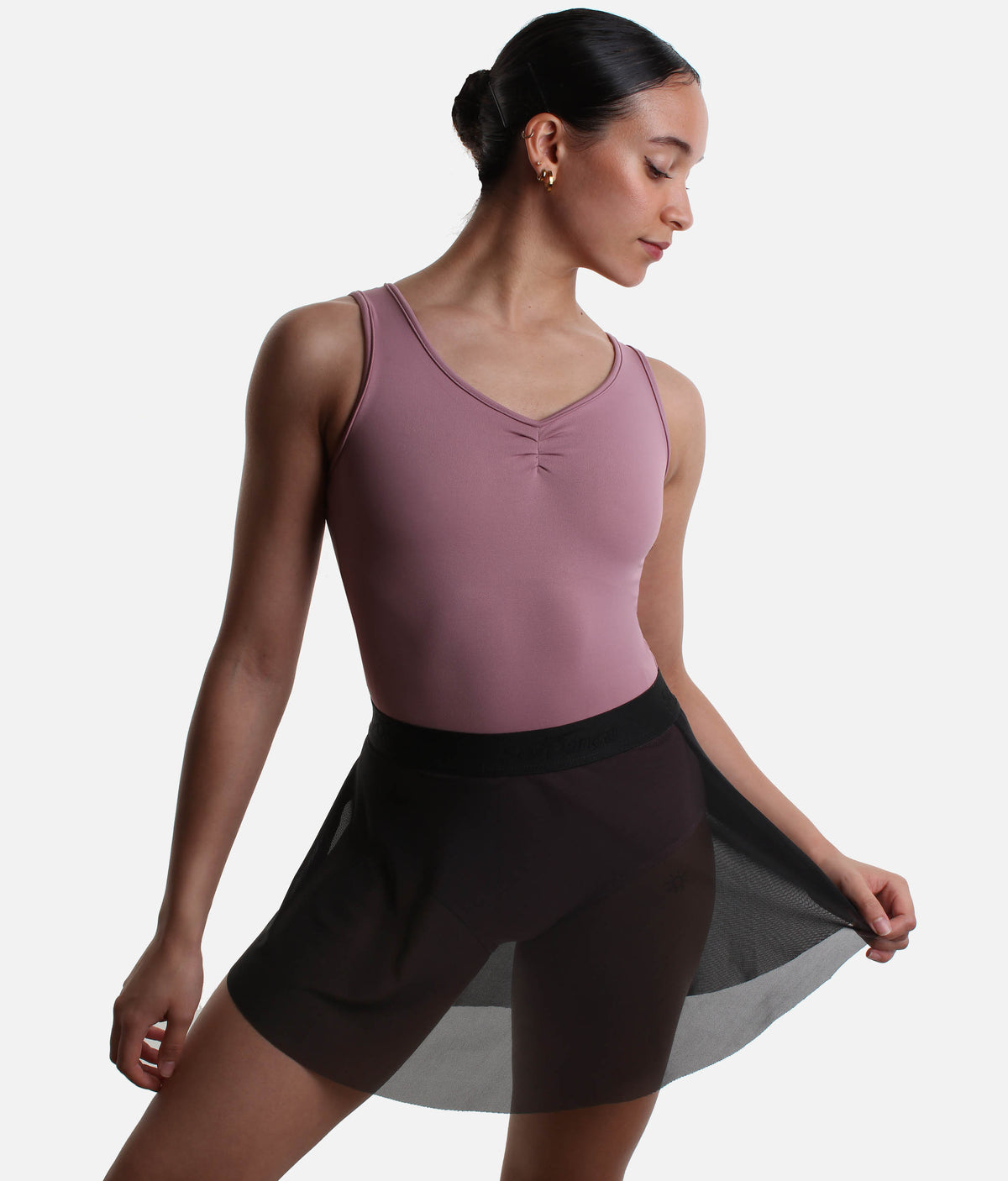 NARA Mesh Pull-On Ballet Skirt, Lightweight Dancewear | BY78 