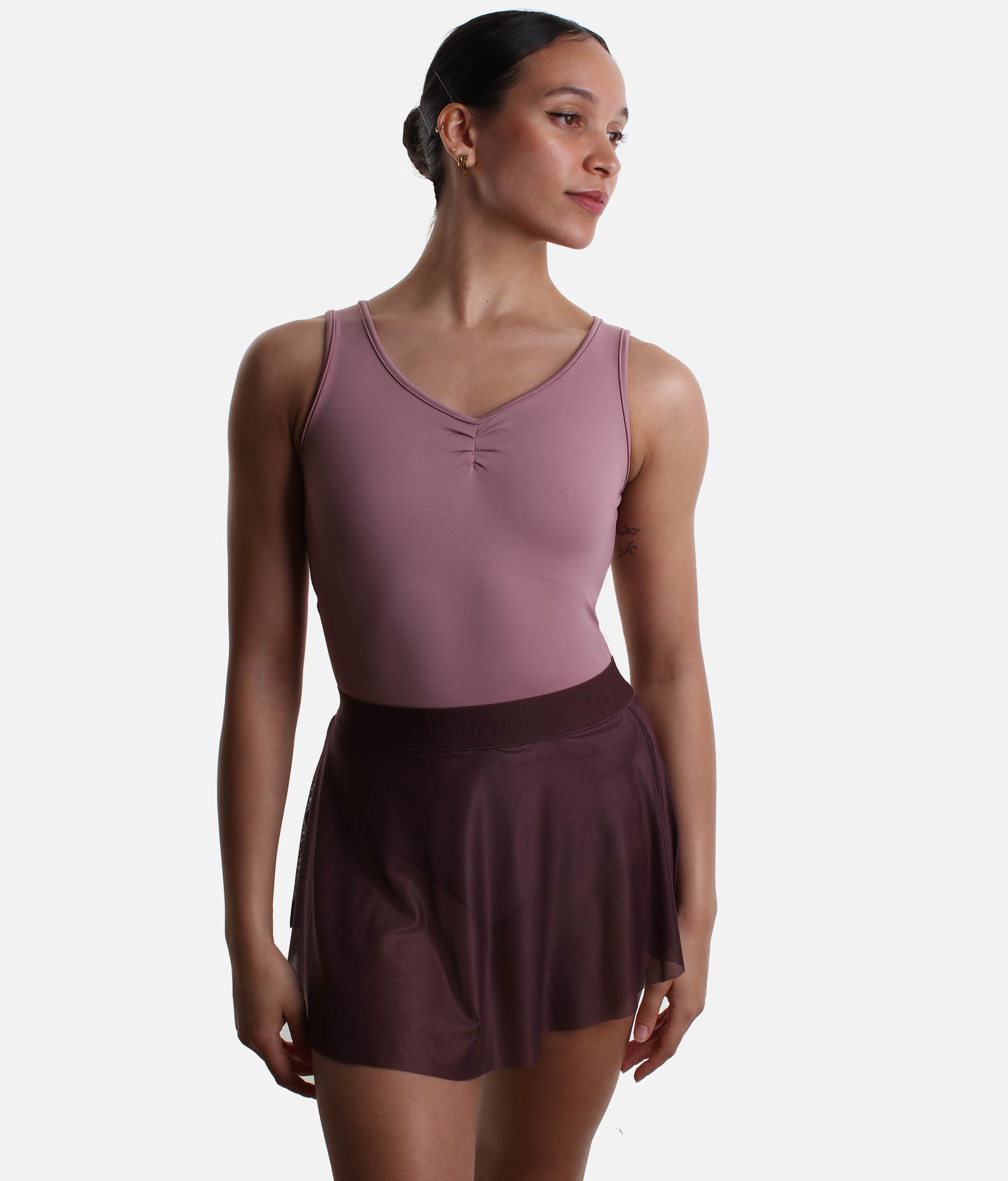 NARA Mesh Pull-On Ballet Skirt, Lightweight Dancewear | BY78 