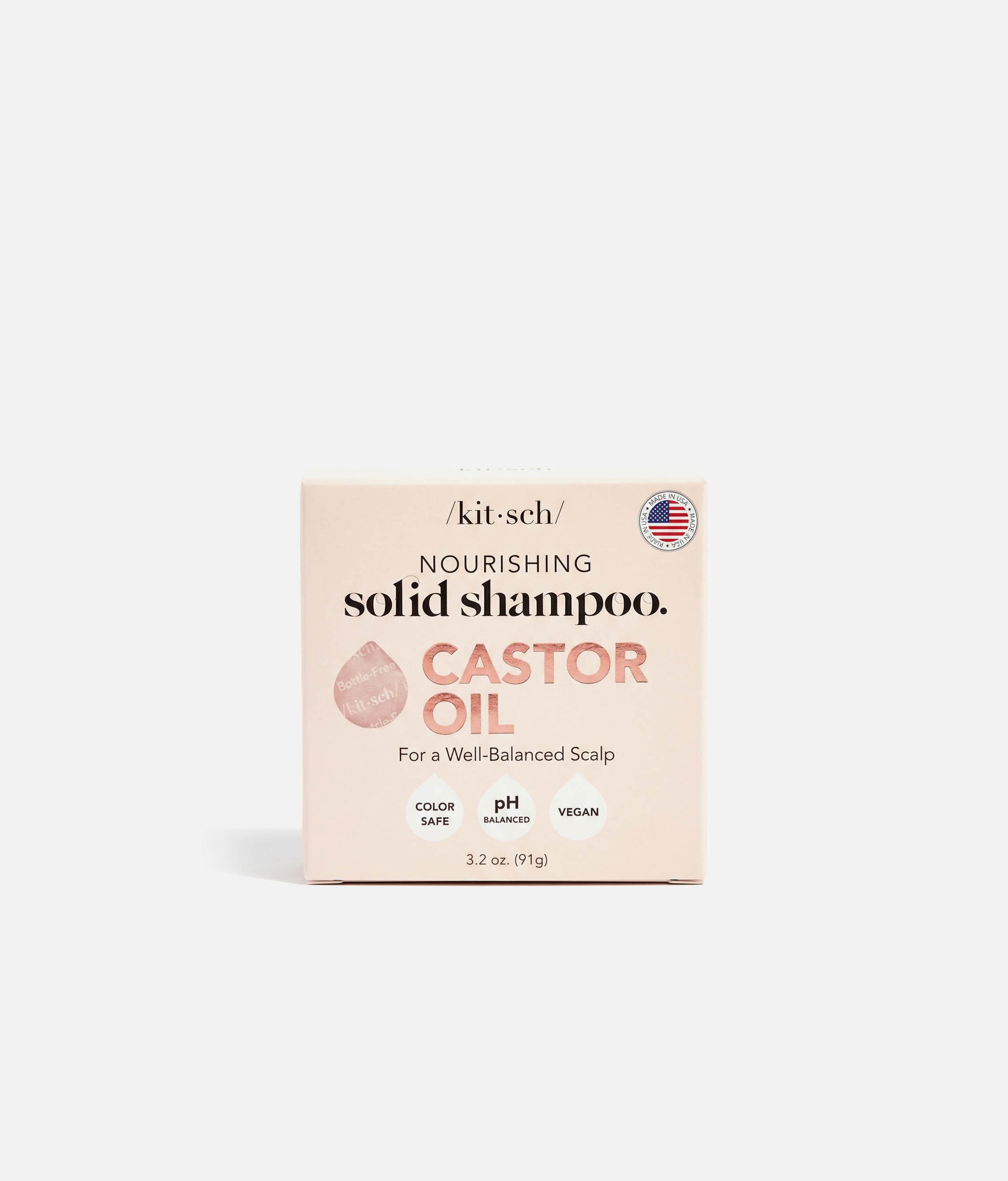 SHAMPOO BAR CASTOR OIL for Healthy Scalp & Hair