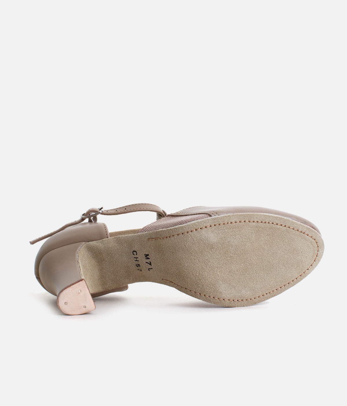 T-Strap Character Shoes, 2.5" Heel, Suede Sole & Cushioned Suppor - CH57 