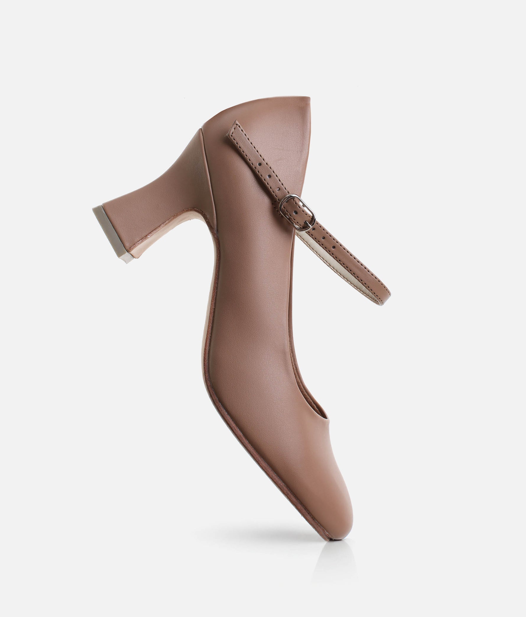 2.5" Flared Heel Character Dance Shoes with Cushioned Comfort - CH62 