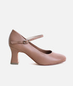 2.5" Flared Heel Character Dance Shoes with Cushioned Comfort - CH62 
