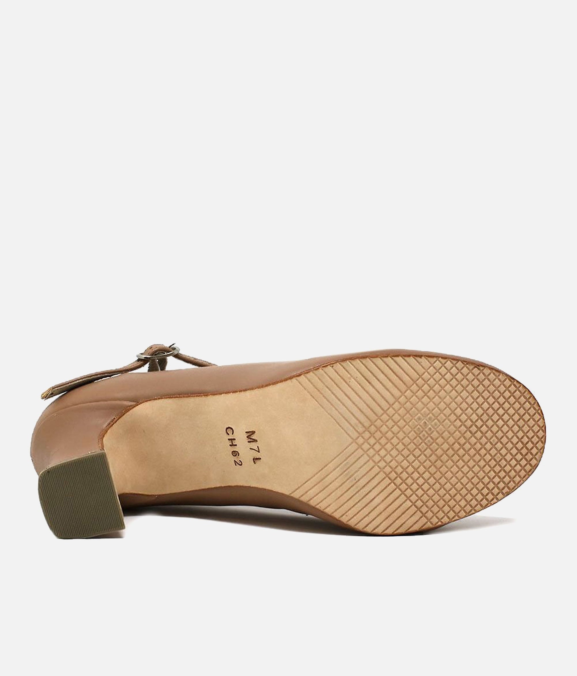 Shaped Heel Character Shoe - CH 62 #caramel_1-UK