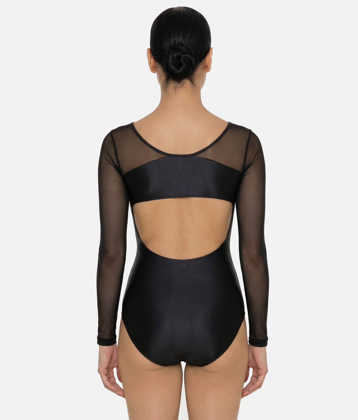 Long Sleeve Mesh Leotard - CM52
