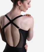 Cross-Back Leotard with Adjustabe Straps - CM60