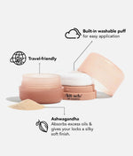 Volumizing Rice Protein Dry Shampoo – Oil-Absorbing & Residue-Free Powder