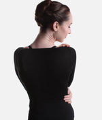 Cropped Warm-Up Top, Soft Knit Essential for Dancers - E11200 