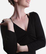 Cropped Warm-Up Top, Soft Knit Essential for Dancers - E11200 