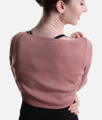Cropped Warm-Up Top, Soft Knit Essential for Dancers - E11200 