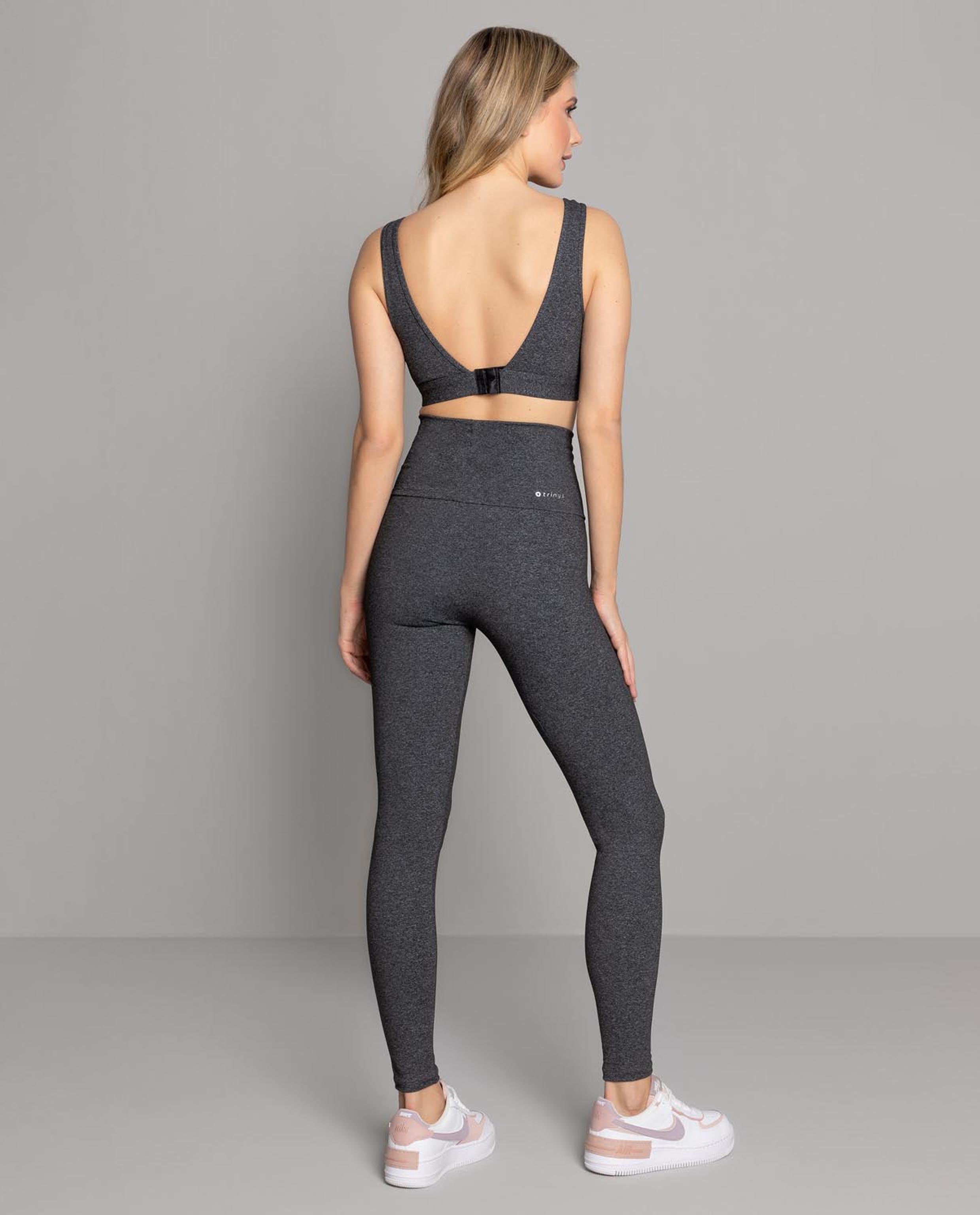 High Waisted Compression Leggings - F 13478