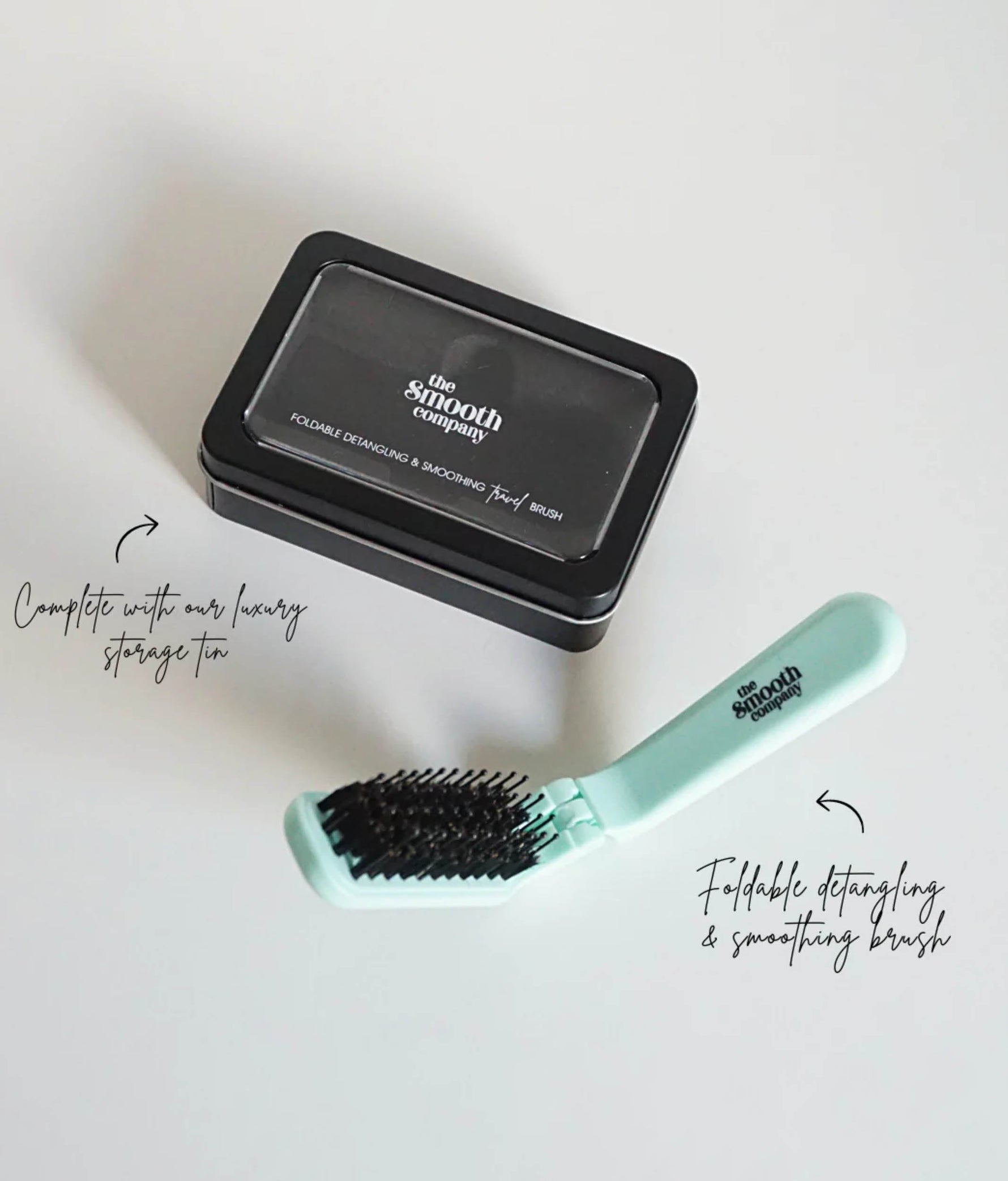 Foldable Smoothing Travel Brush