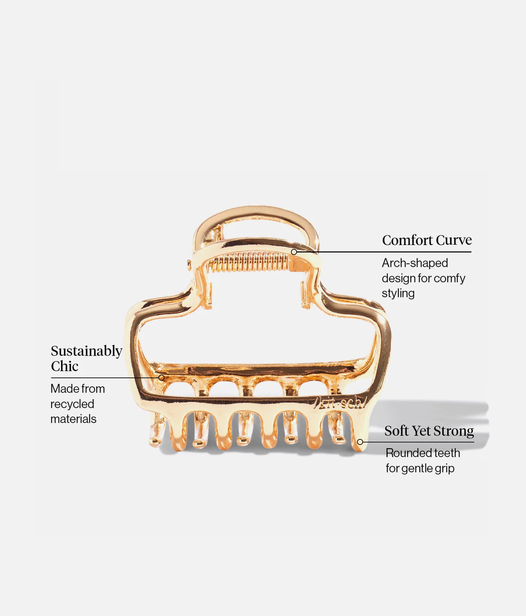 Stylish Gold MEDIUM CLOUD CLIP