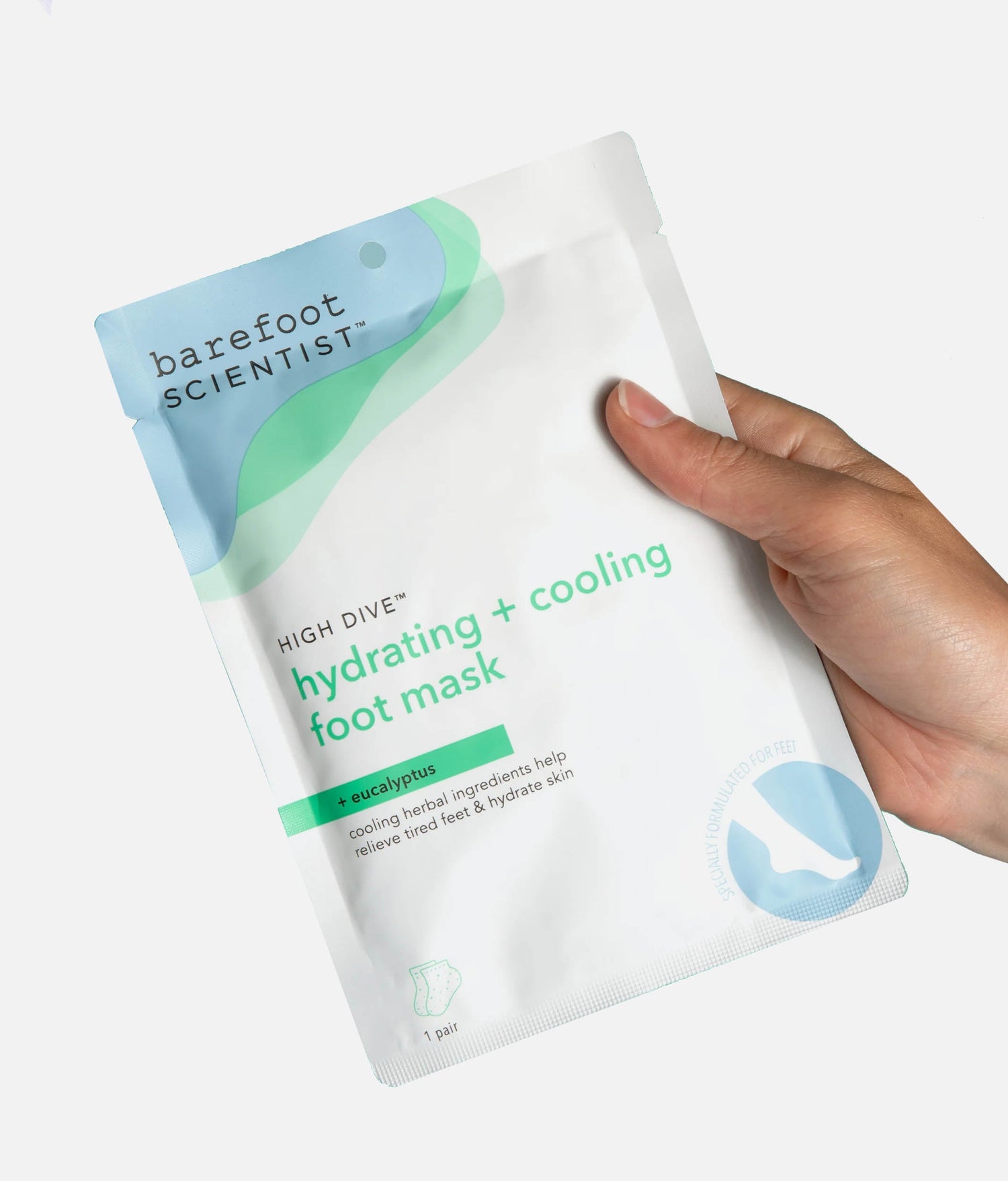 GREEN HIGH DIVE FOOT MASK - Cooling Foot Spa