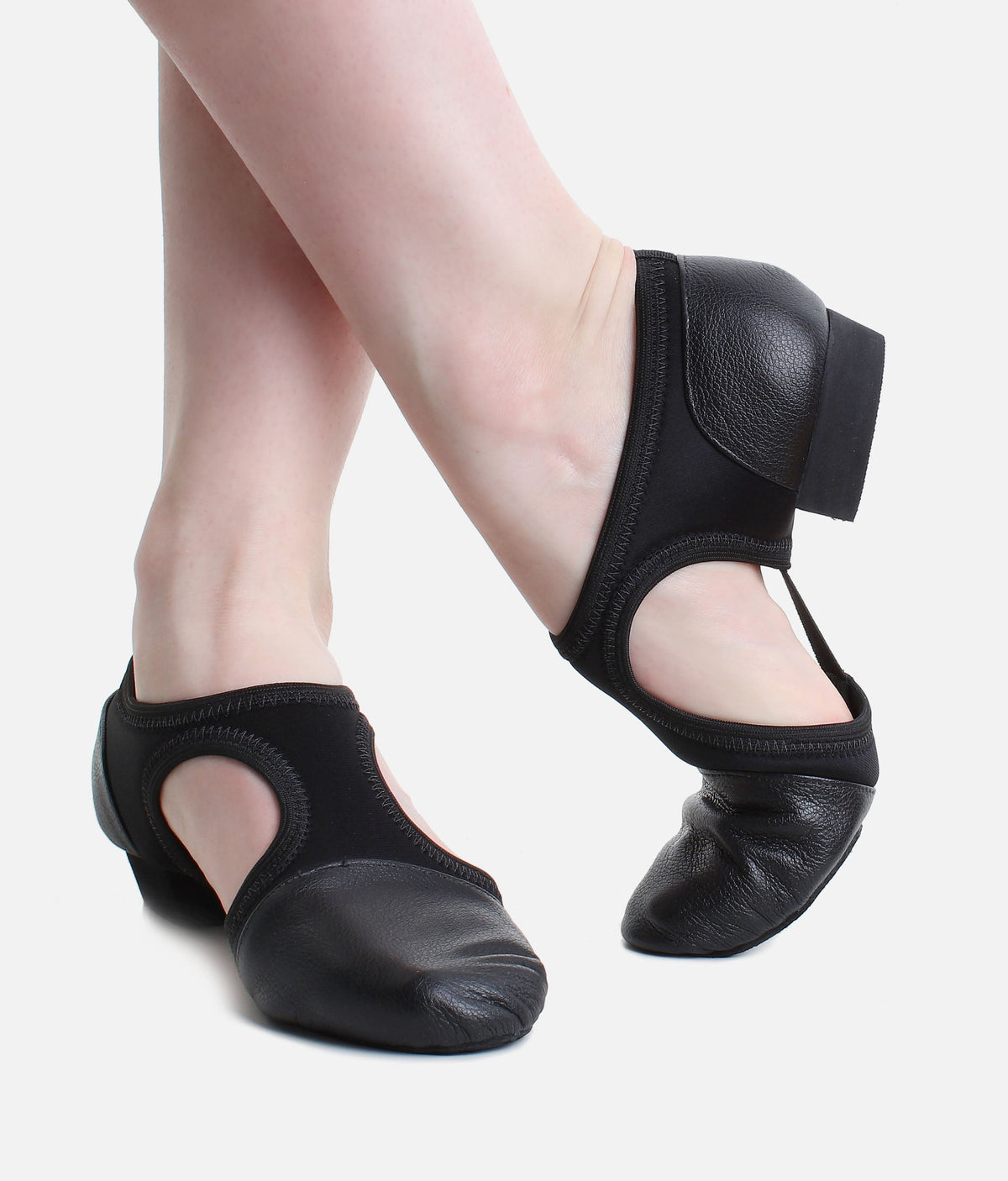 Cild's Cut-out Jazz Shoes - JZ 44  