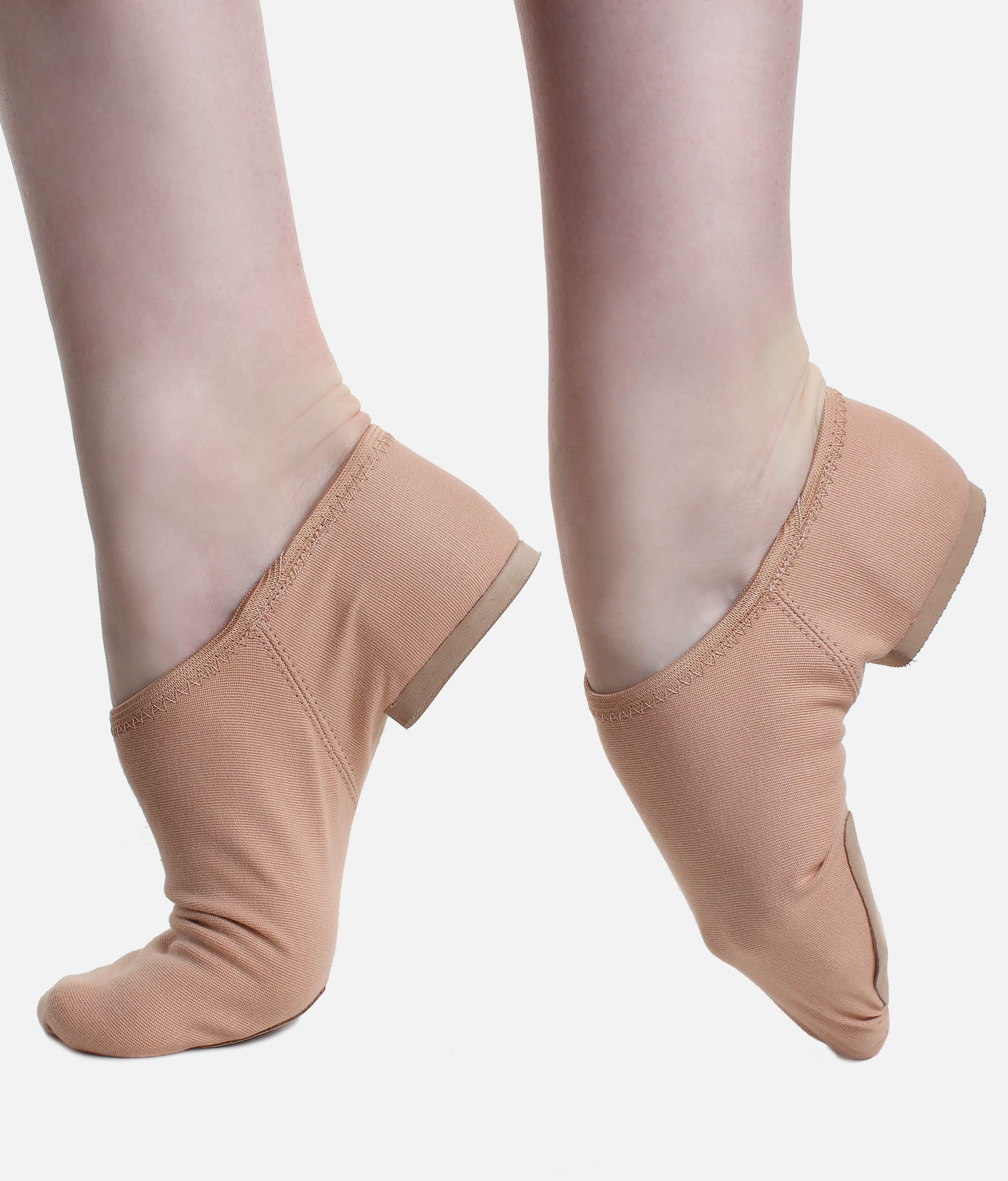 Child Vegan Stretch Canvas Split Sole Jazz Shoe - JZ 75 Vegan 