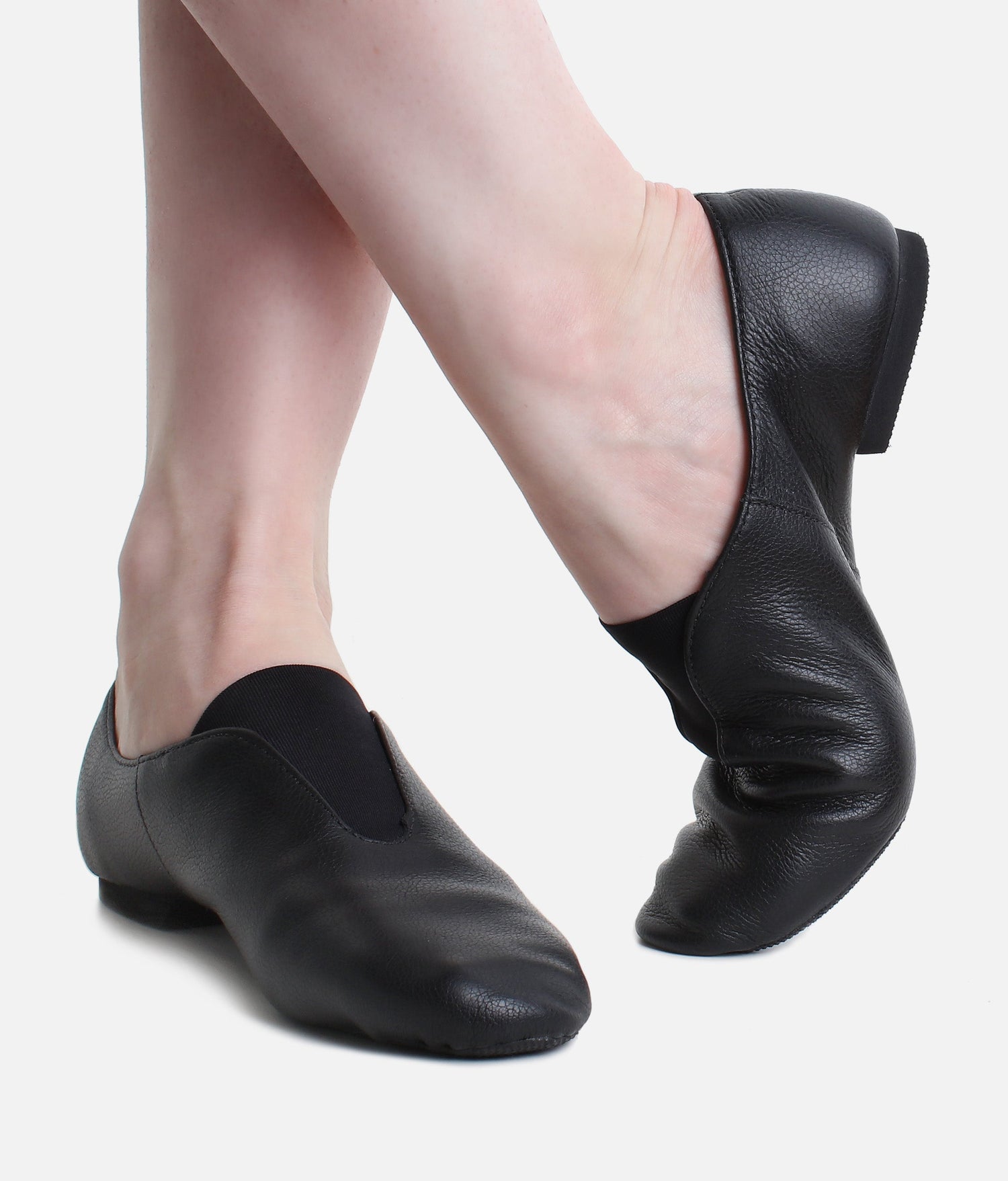 Children's Slip On Leather Jazz Shoe - JZ 77 