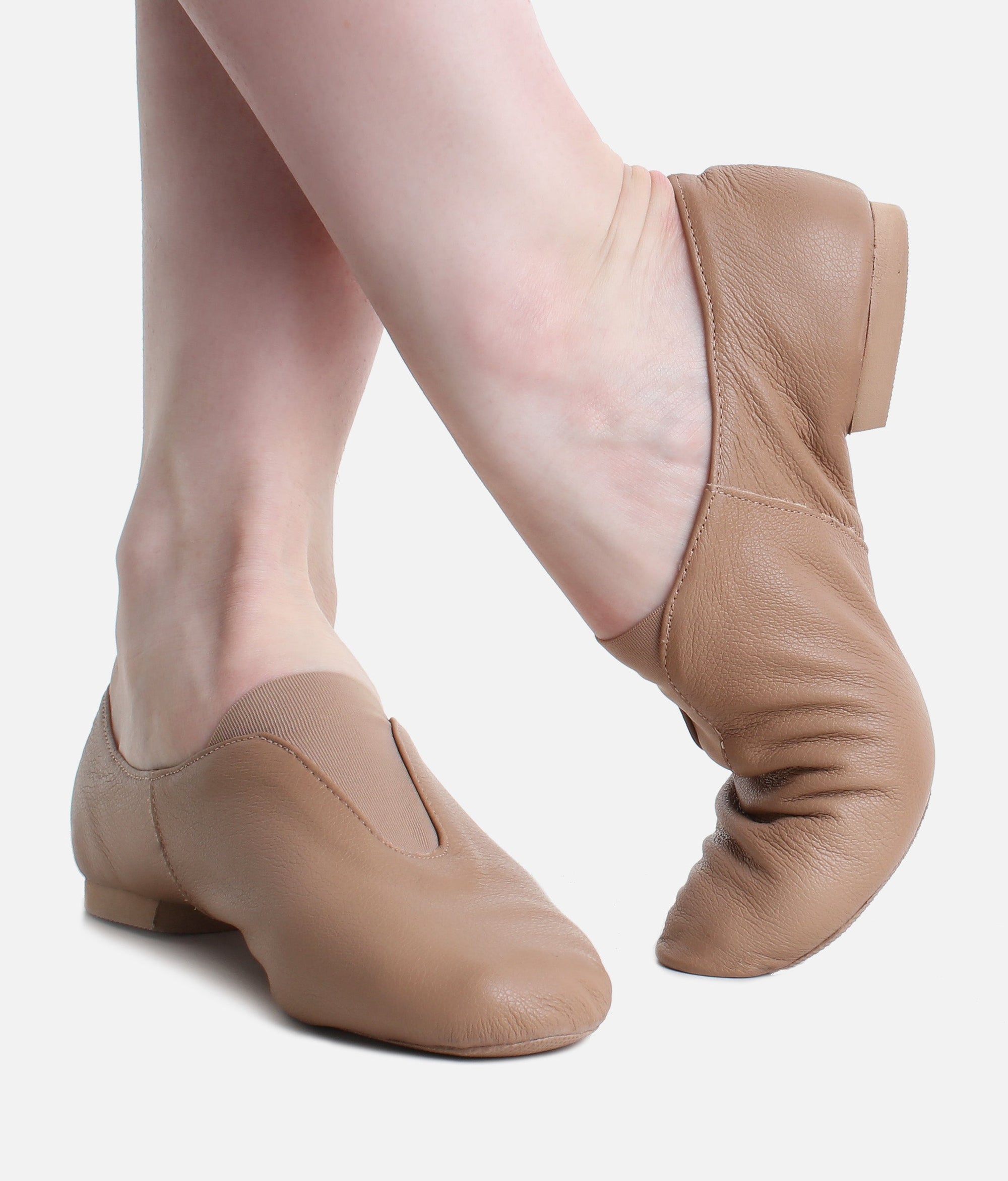 Pre-arched Jazz Shoe - JZ 77L #caramel_1-UK