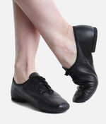 Lace-Up Children's Split Sole Jazz Shoes - JZE 09 